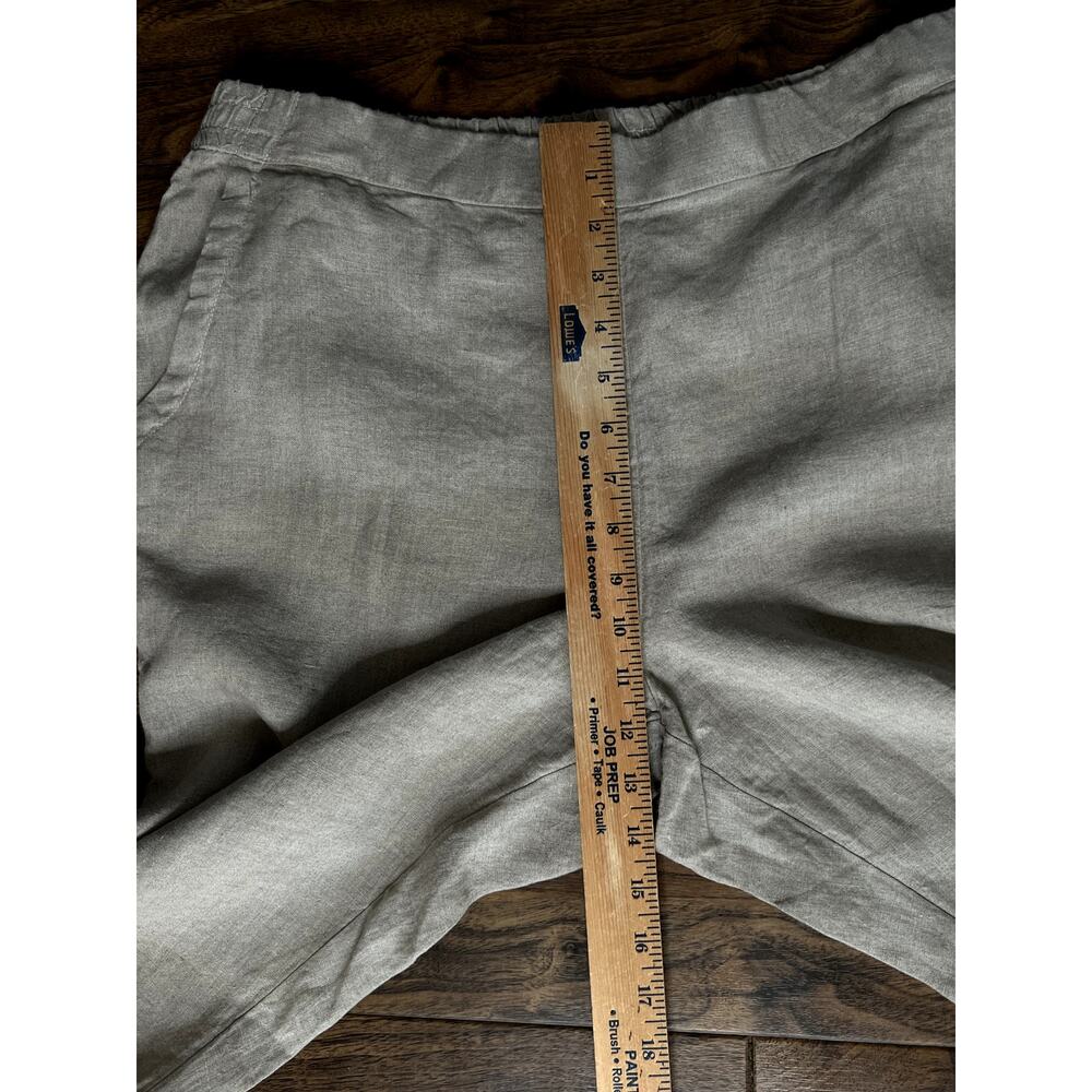 Charter Club Luxury womens size PXL pants Linen cropped Cruises, minimalist - Picture 4 of 9